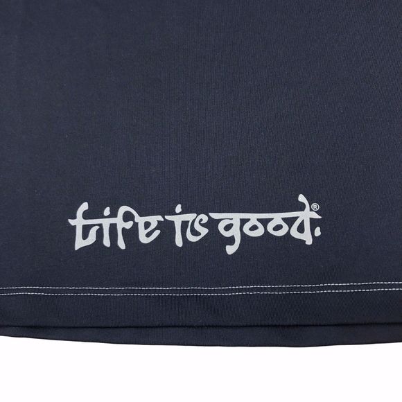 Life is Good XS Good Tech Tank Top Womens Blue Sleeveless Athletic Running - Picture 5 of 5